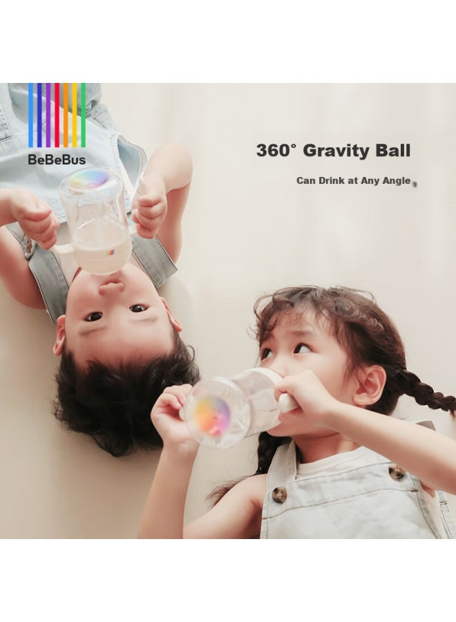 Bebebus Rainbow Sippy Cup With Straw, Non-sippy Cup For Babies 3 Months And Above, Anti-choking, 200ml - Image 4