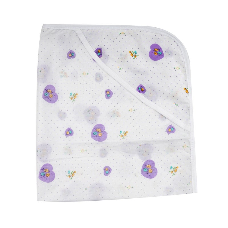 FARETO New Born Baby Cotton Blankets (Multicolor, Pack of 3) - Image 4