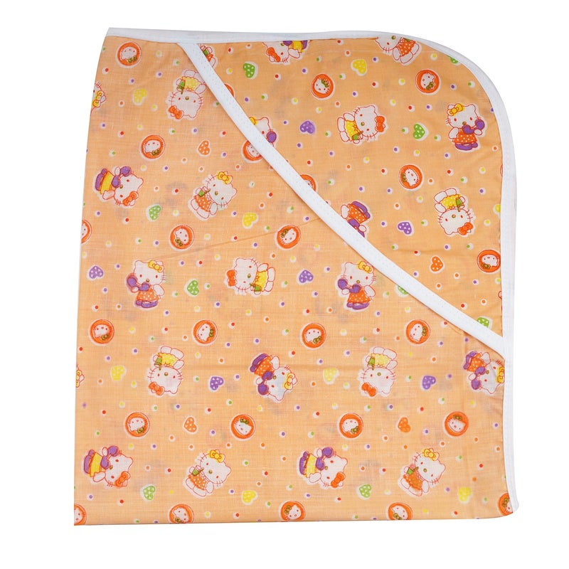 FARETO New Born Baby Cotton Blankets (Multicolor, Pack of 3) - Image 2