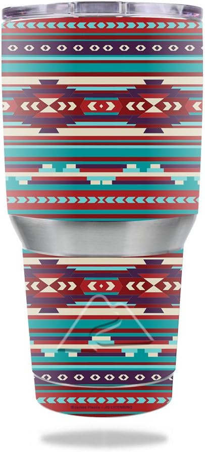 MightySkins Skin Compatible with Ozark Trail 30 oz Tumbler - Southwest Stripes | Protective, Durable, and Unique Vinyl Decal wrap Cover | Easy to Apply, Remove, and Change Styles | Made in The USA