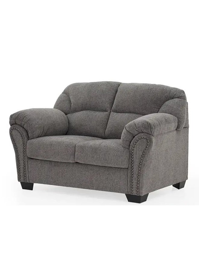 ROYALOAK Royaloak Boston American Fabric 2 Seater Sofa| Elegant Tufting Design | Pillow Top Armrests | High Backrest | Thick Resiliency Foam Cushions | Corner-Blocked Frame | Supports Back | Supports Neck - Image 4