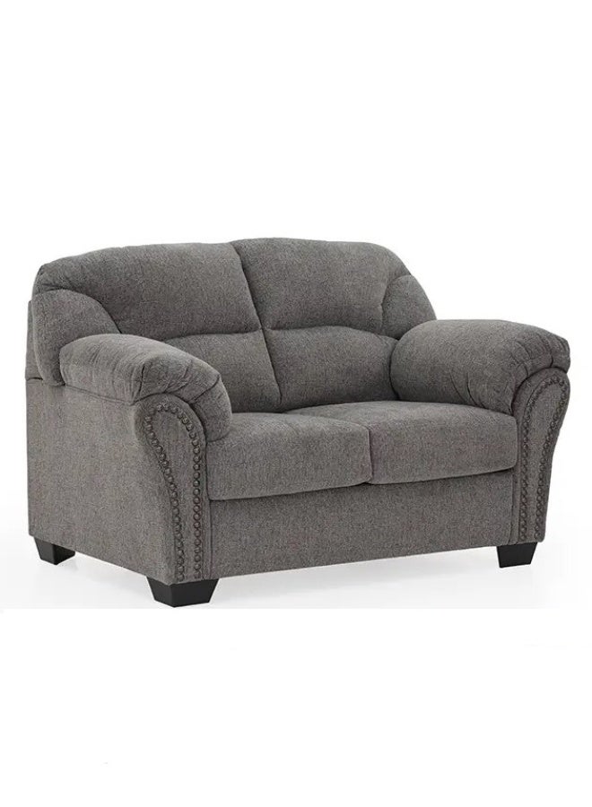 ROYALOAK Royaloak Boston American Fabric 2 Seater Sofa| Elegant Tufting Design | Pillow Top Armrests | High Backrest | Thick Resiliency Foam Cushions | Corner-Blocked Frame | Supports Back | Supports Neck - Image 3