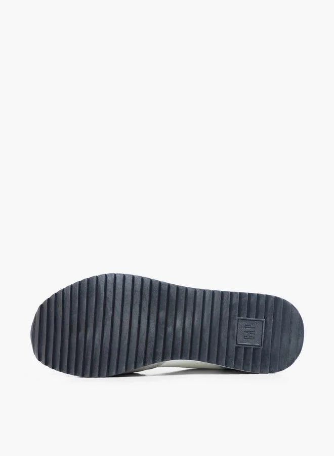 Gap WHITE Men Nashville Arch Logo Lace-Up Ankle Sneakers for Men | Best Price UAE