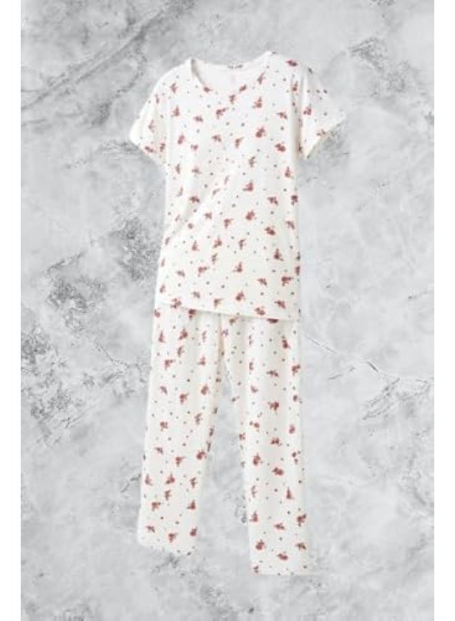 Women's pajamas – comfortable sleepwear in a soft fabric that promotes relaxation – suitable for everyday wear and for resting after a long day. - Image 2