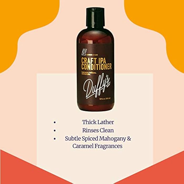 Duffy's Brew Craft Beer Conditioner - IPA Influenced + 12oz, Sulfate, Paraben & Phthalate Free. 100% Vegan. Moisturizes, Nourishes, Seals, Protects & Color Safe - Image 3