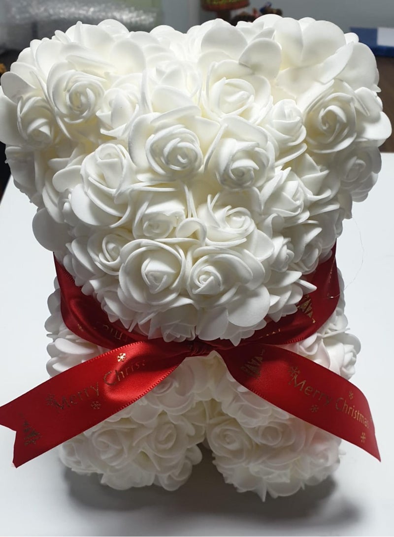 فيتاشيلي دمية دب وردي مقاس 35.56 سم مصنوعة يدويًا - مثالية لعيد الحب والذكرى السنوية وعيد الأم والكريسماس وأعياد الميلاد - Image 2