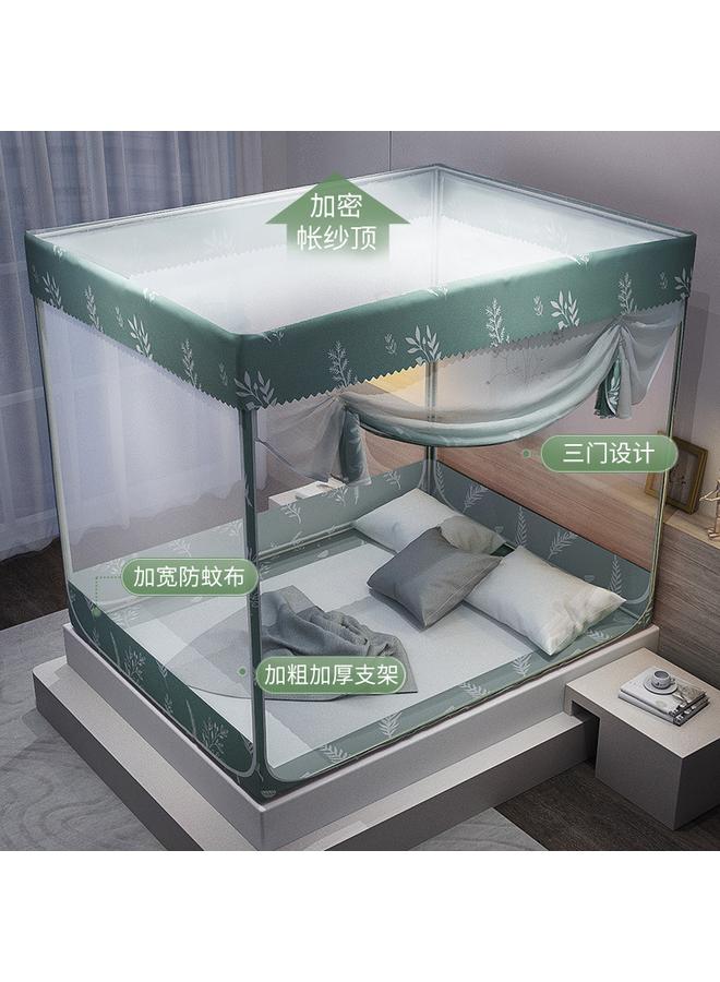 Bluejw Household Mosquito Net High-grade Children's Drop-resistant Mongolian Yurt Sitting-bed Type Internet-famous Anti-mosquito Net Portable Foldable For Clearance - Image 1