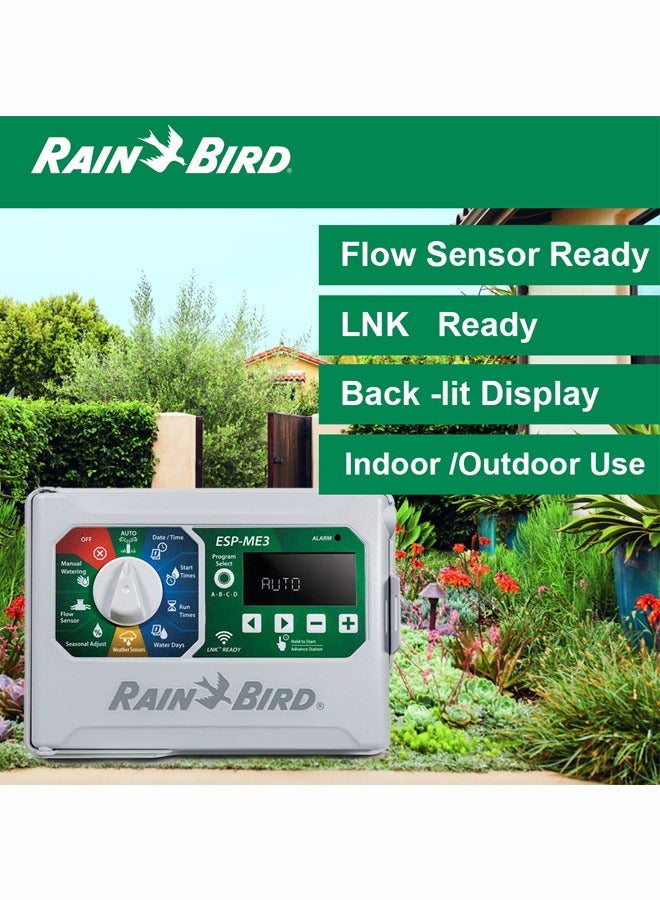 General Rain-Bird 22 Station ESP-ME3 Series Controller Sprinkler Systems 4-22 station  - Image 3