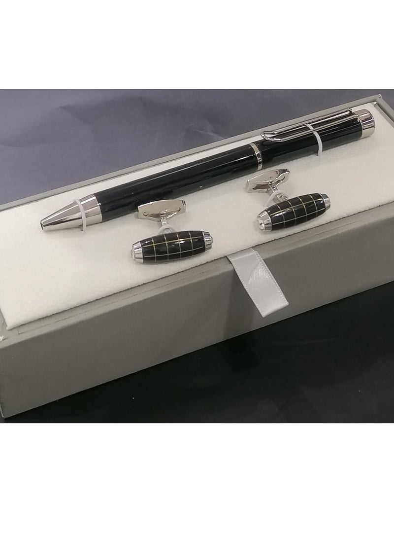 طقم قلم وكبك درجة اولى رجالي