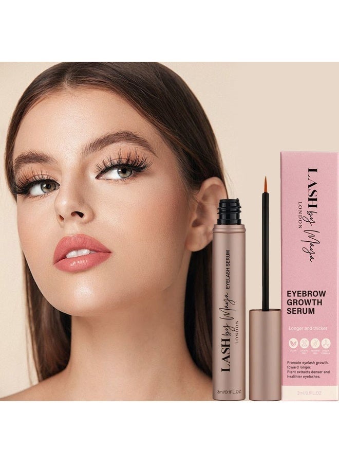 Lash by Maya Serum,Official Authentic LASH by Maya LONDON,Eyelash Growth Serum,Lash Enhancing,Cruelty Free, 3ml - Image 2