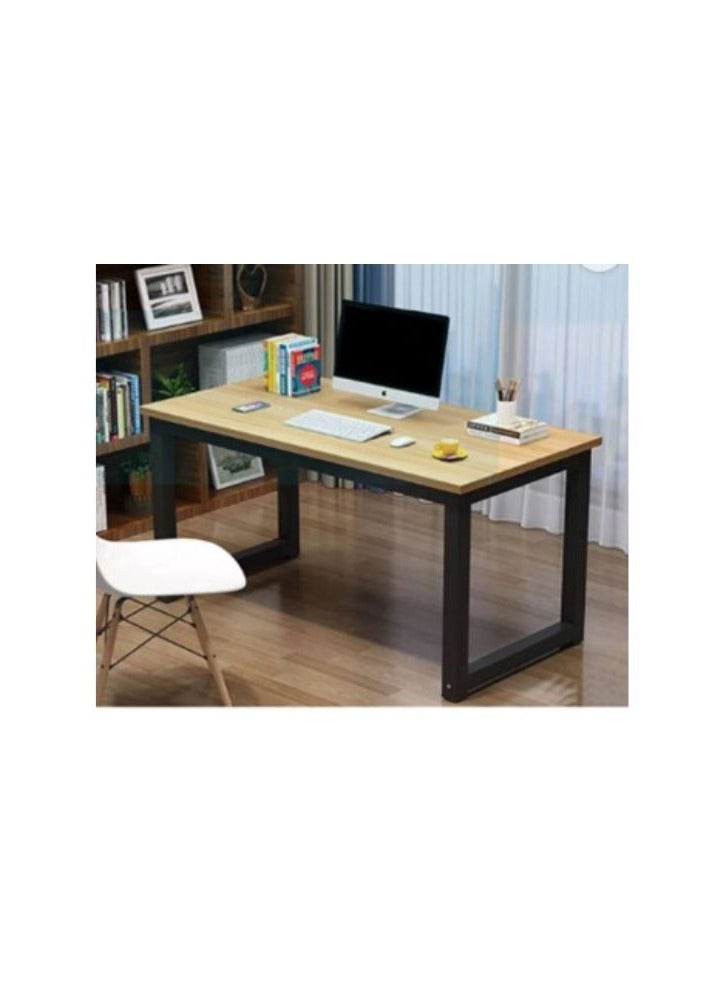 Woplek Wooden&Metal Beige Desk