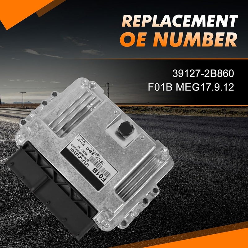 COPACHI Engine Computer Unit Board 39127-2B860 Compatible with Hyundai KIA F01B MEG17.9.12 ECU ECM - Image 3