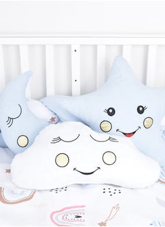 FUN MOMENT 7-Piece Baby Cot Bedspread With Snail Partitions  - Image 4