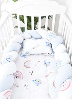 FUN MOMENT 7-Piece Baby Cot Bedspread With Snail Partitions  - Image 2