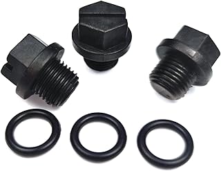 palart palart 3 Pack SPX1700FG Pipe Plug with Gasket Compatible with for Select Hayward Pumps SP2600X5, SP2605X7, SP2607X10,  - Image 1