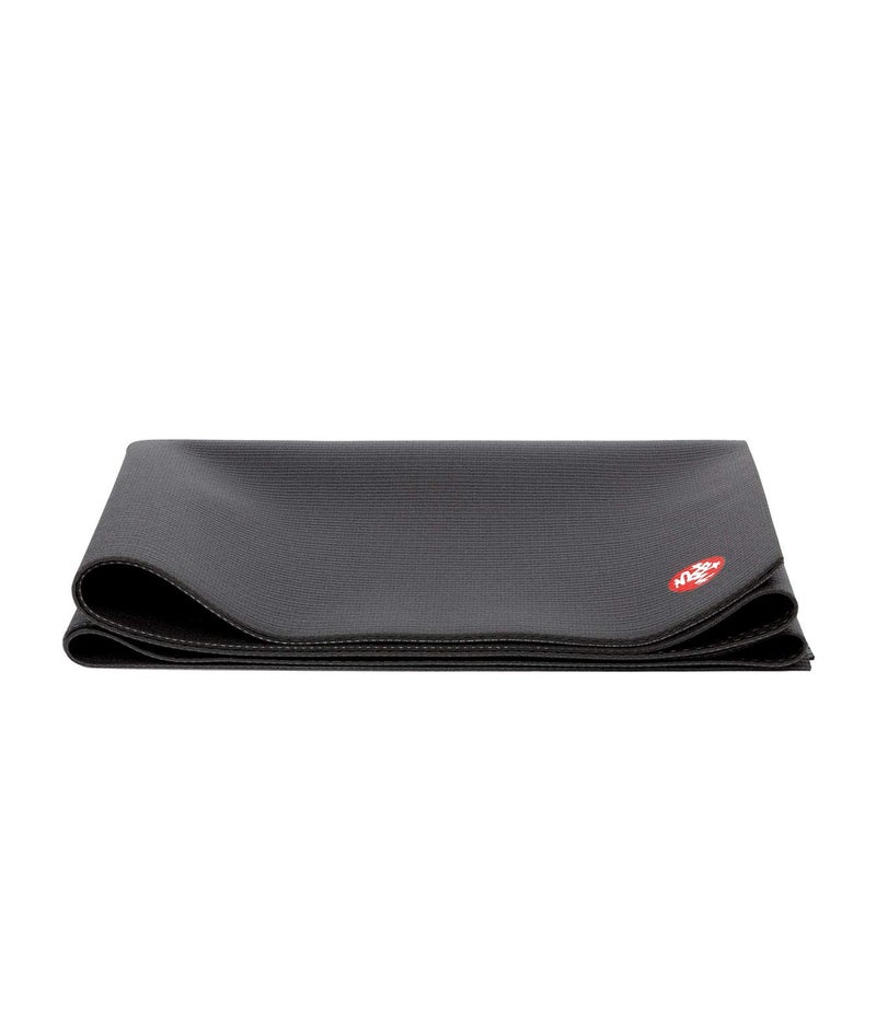 Manduka PRO Travel Yoga Mat 2mm Foldable Travel Friendly Lifetime Durability Teacher Approved Hygenic Construction 71 x 24 Inches Black - Image 2