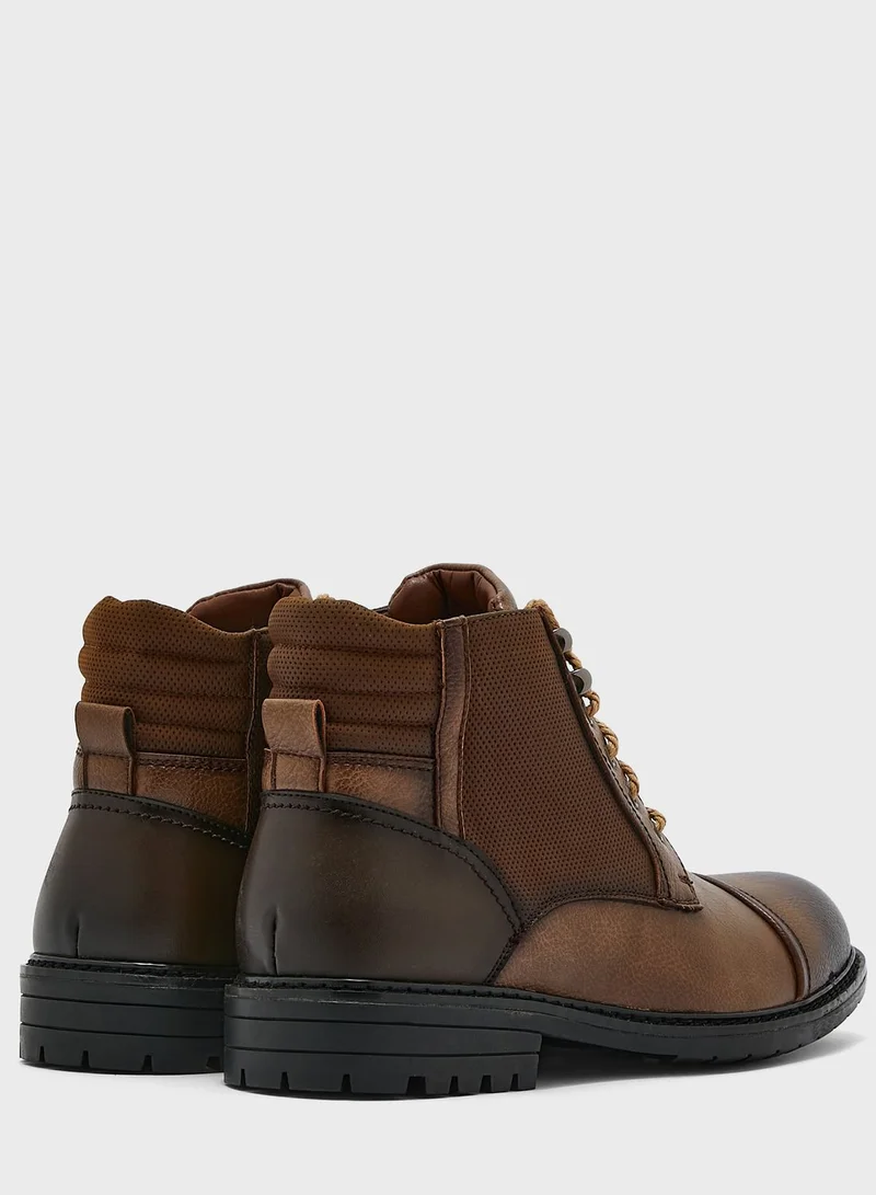 Robert Wood Utility Boots
