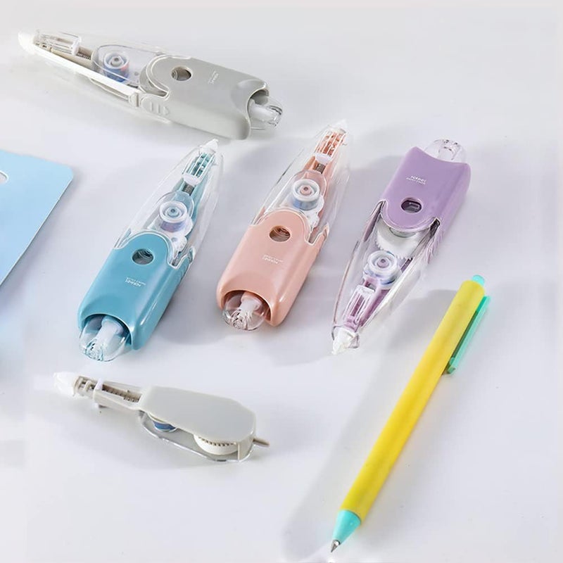 CHEENNY Correction Tape - Correction Tape 6 Meter X 5 MM for Journal, Correction Pen, Whitener for Correction, Stationery Items for School & Office,Correction Pen Tape (Multicolor) (Design-9) - Image 4