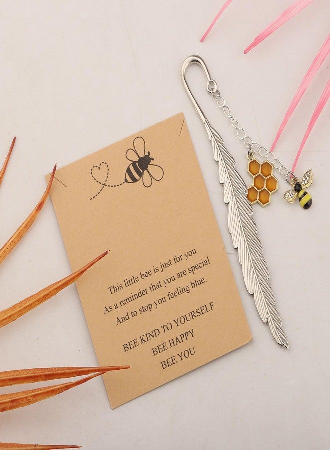 MAOFAED Little Bee Bookmark for Reader Bee Kind Bee Happy Bee You Bee Lover Gift Bookish Book Lover Gift (Little bee Bookmark) - Image 3