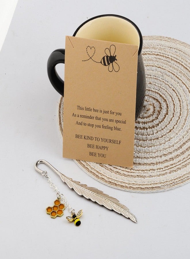 MAOFAED Little Bee Bookmark for Reader Bee Kind Bee Happy Bee You Bee Lover Gift Bookish Book Lover Gift (Little bee Bookmark) - Image 4