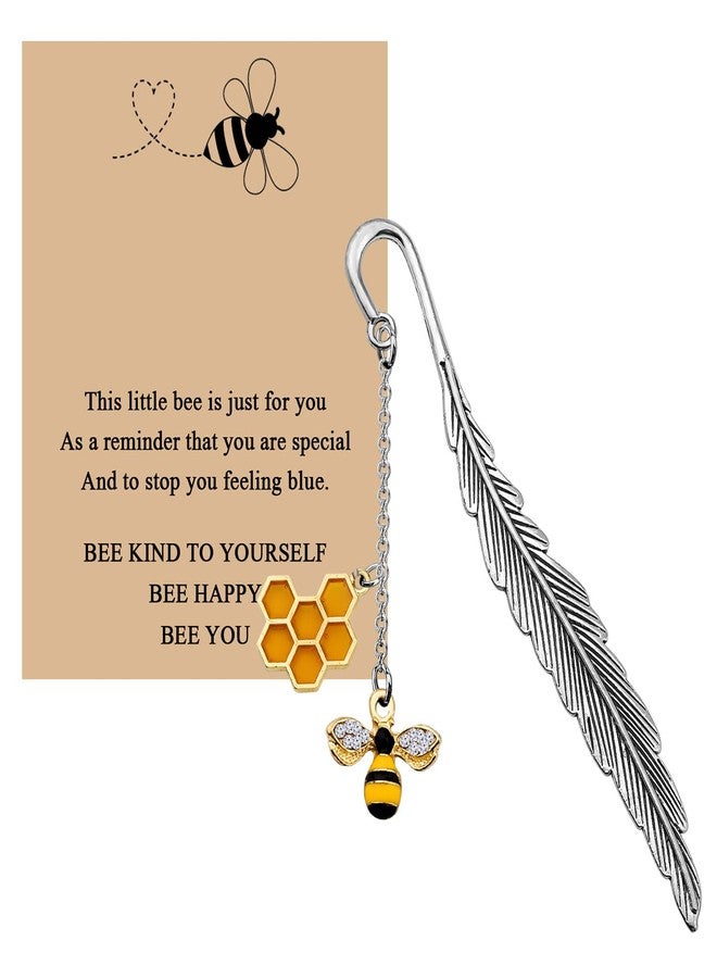 MAOFAED Little Bee Bookmark for Reader Bee Kind Bee Happy Bee You Bee Lover Gift Bookish Book Lover Gift (Little bee Bookmark) - Image 1