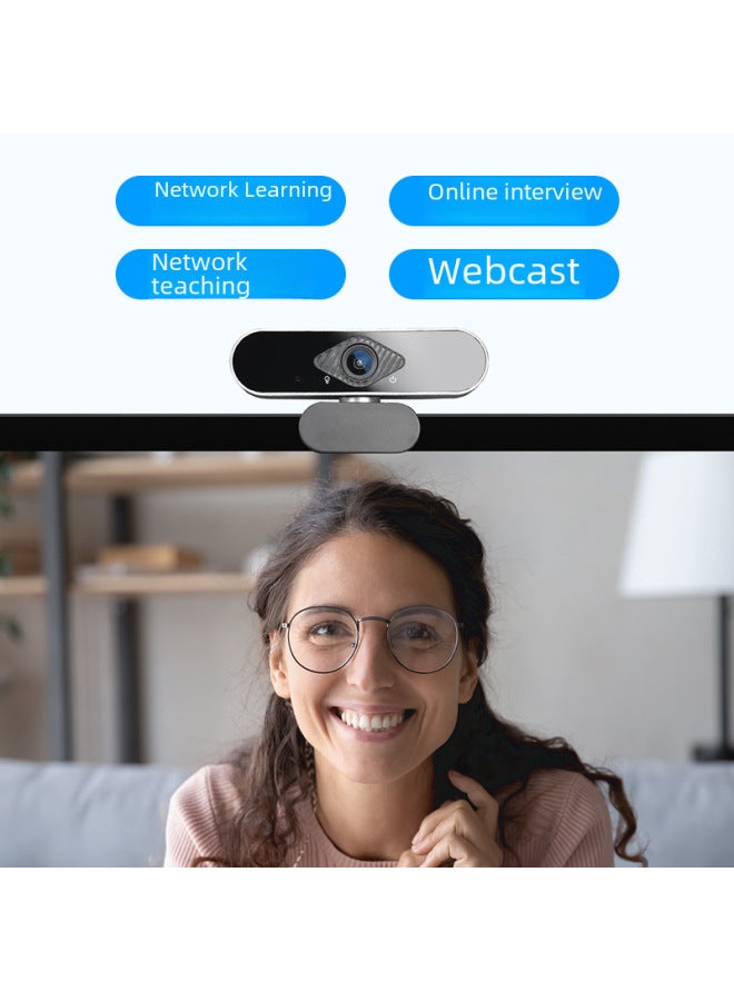 Spot HD Computer USB  البث المباشر، كاميرا مؤتمرات الفيديو 1080P2K - اللون: B02(1080P) عدسة صغيرة - Image 4