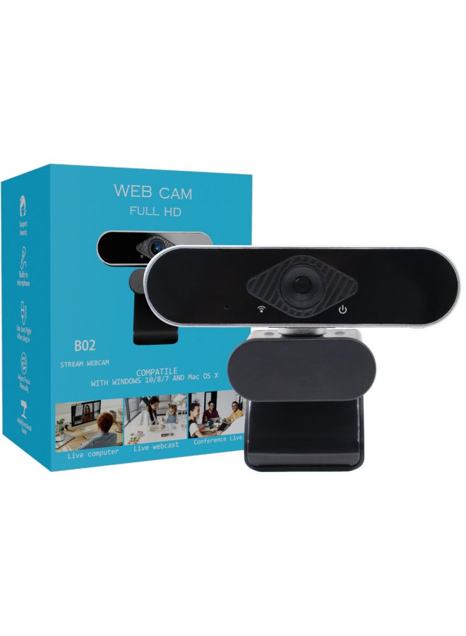 Spot HD Computer USB  البث المباشر، كاميرا مؤتمرات الفيديو 1080P2K - اللون: B02(1080P) عدسة صغيرة - Image 1