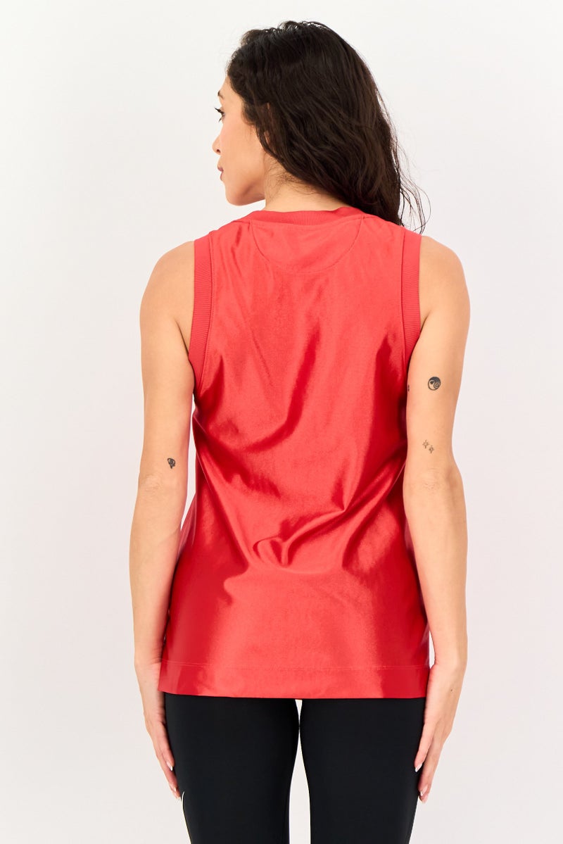 Nike Women Sportswear Fit Sleeveless Training Top, Red - Image 3