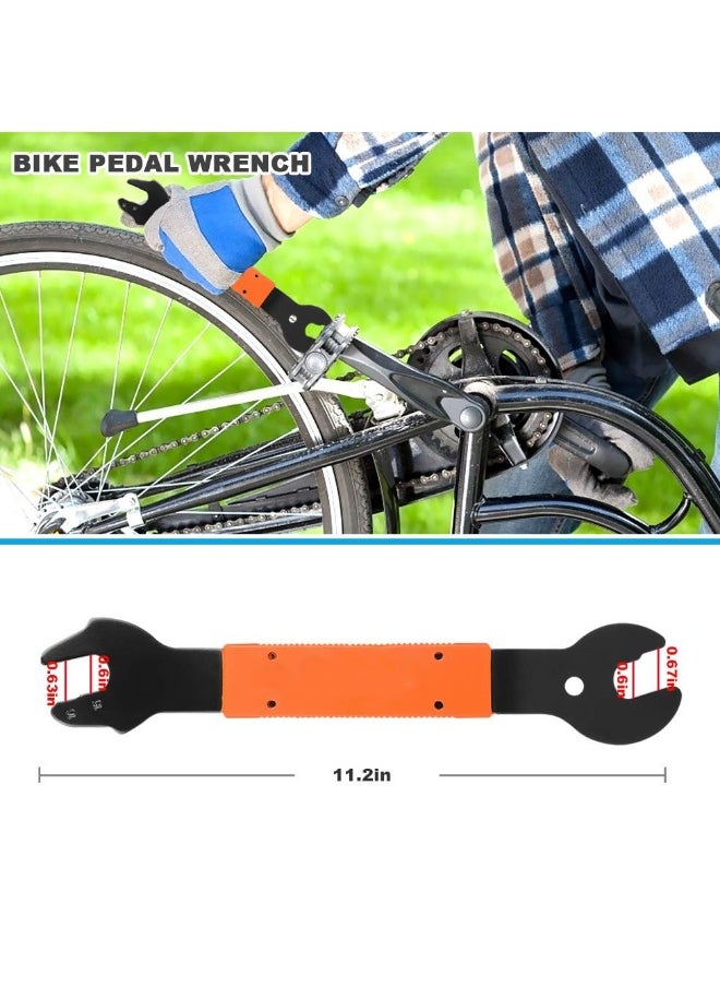 Generic - Comprehensive Bike Repair Tool Kit: Includes Crank Removal Tool, 3-in-1 Cassette Removal Tool, Bottom Bracket Remover, Rotor Lock Ring Tool, Pedal Wrench, and Multi-Purpose Utility Tool. - Image 1
