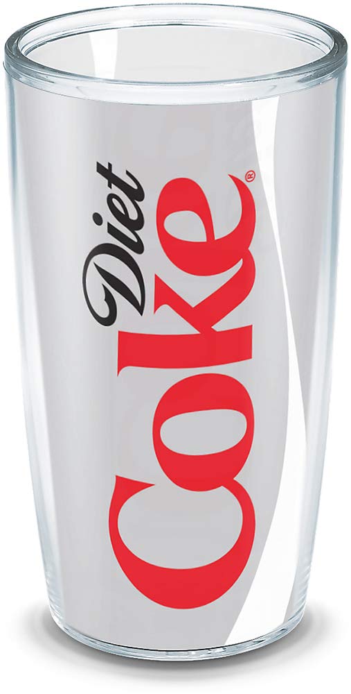 Tervis Coca-Cola - Diet Coke Insulated Tumbler with Wrap, 16oz, Clear - Image 1