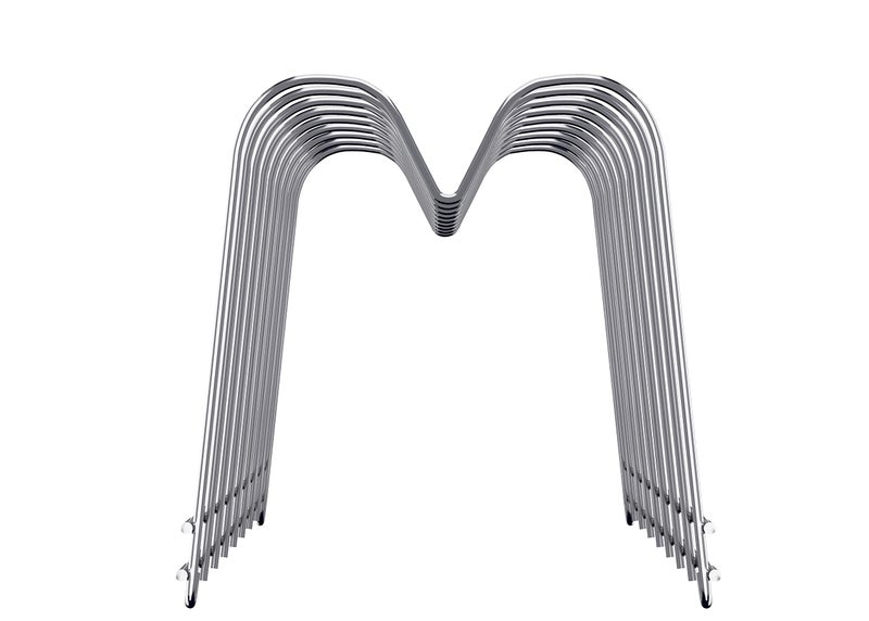 LEVON Stainless Steel Plate Rack | Dish Rack | Plate Stand | Dish Stand | Lid Holder Utensil Rack for Kitchen - Size (140 X 320 X 130 mm) | Special Nano Coating - Image 3