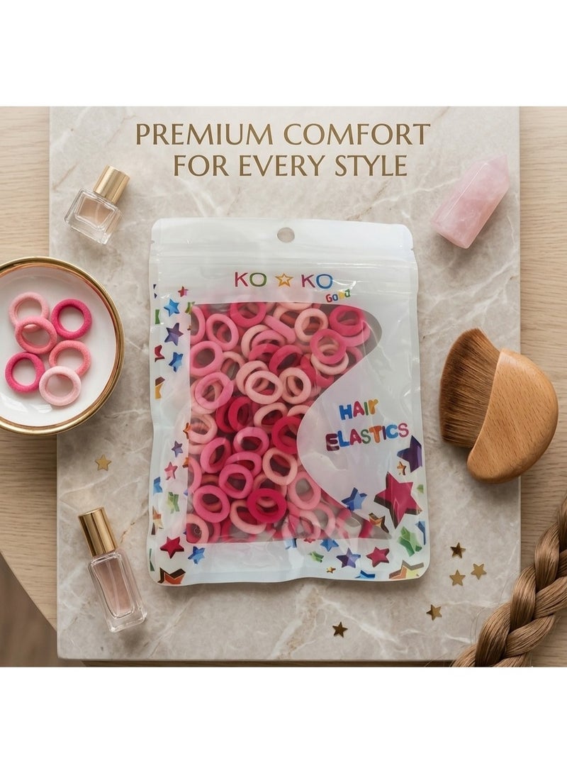 1 Bag Pack, Very Large Quantity, High Quality, Flexible Elastic Hair Clips for Girls and Children, Large Quantity and High Quality - Image 1