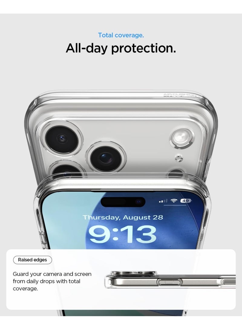 JCPal Clear Transparent Case for iPhone 17 Pro Max - Shockproof, Slim Fit, Premium Protection - Image 5
