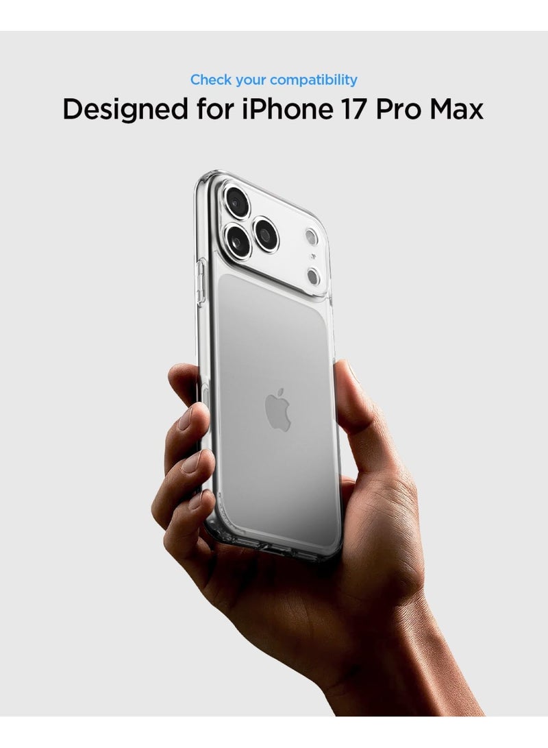 JCPal Clear Transparent Case for iPhone 17 Pro Max - Shockproof, Slim Fit, Premium Protection - Image 2
