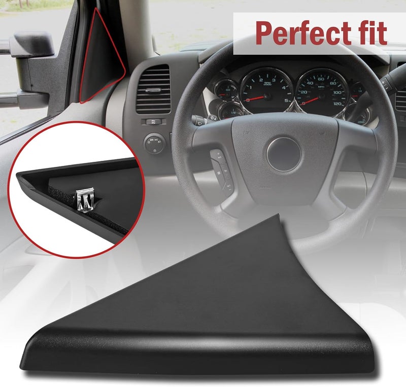 OKPARZ Front Door Upper Trim Panel for Chevrolet & GMC - Image 3