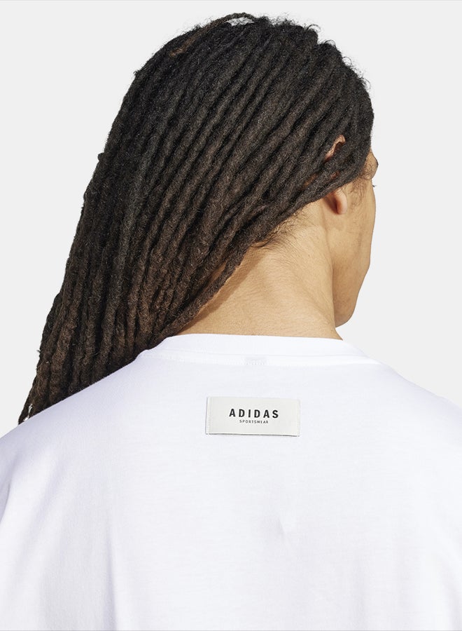 Adidas Stadium Ticket Loose Graphic T-Shirt - Image 5