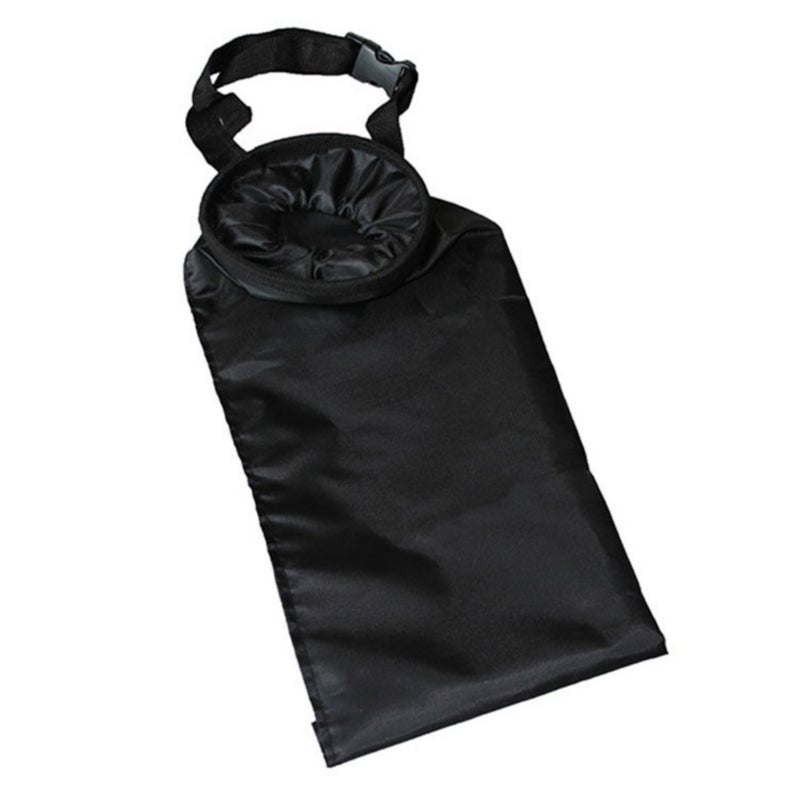 Foldable Car Trash Bag Oxford Cloth - Hanging Car Garbage Bag with Buckle for Travel Home Office - Image 1