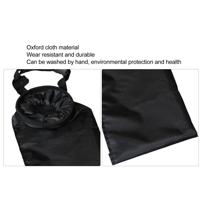 Foldable Car Trash Bag Oxford Cloth - Hanging Car Garbage Bag with Buckle for Travel Home Office - Image 4