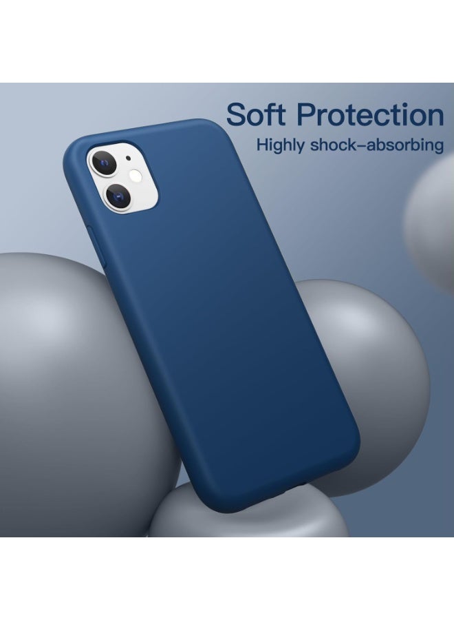 iPhone 11 Case Cover liquid Silicone Case with Micro fiber lining Cushion For iPhone 11 6.1-inch - Image 4