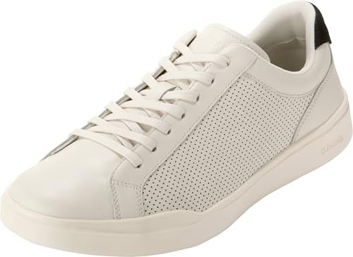 Cole Haan Mens Grand Crosscourt Modern Perf LTT Sneakers IvoryBlackIvory 7M US - Image 1