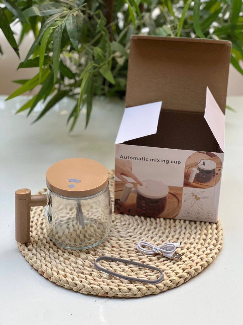 Trendy Wooden Handle Blender Cup 400ml - Original Version - Image 2