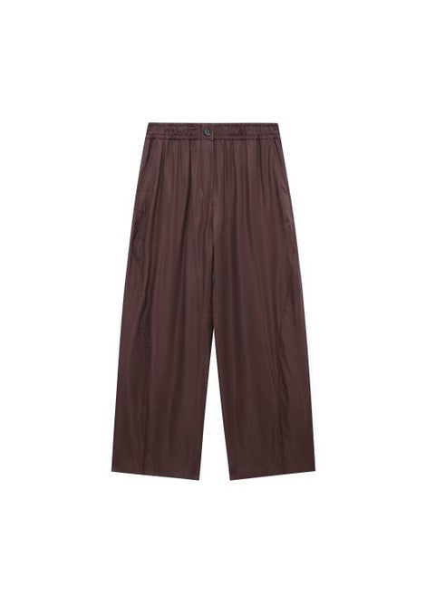 ZAWomens Fashion European And American Style Summer New Linen And Wool Blend Open Back Vest Plus Wool Blend Sleepwear Trousers pants