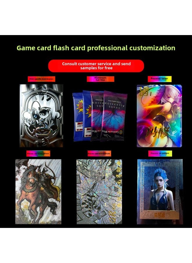 Customized Card Han And Tang Dynasty Cultural Relics Shake Tone Blind Box Dismantling Card History Card Culture Tide Play Exhibition Laser Flash Card Customization-Color:Please Consult Customer Service When Placing An Order  - Image 3