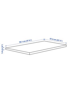 Zaboon Shelf, Grey-Beige, 100X58 Cm  - Image 5