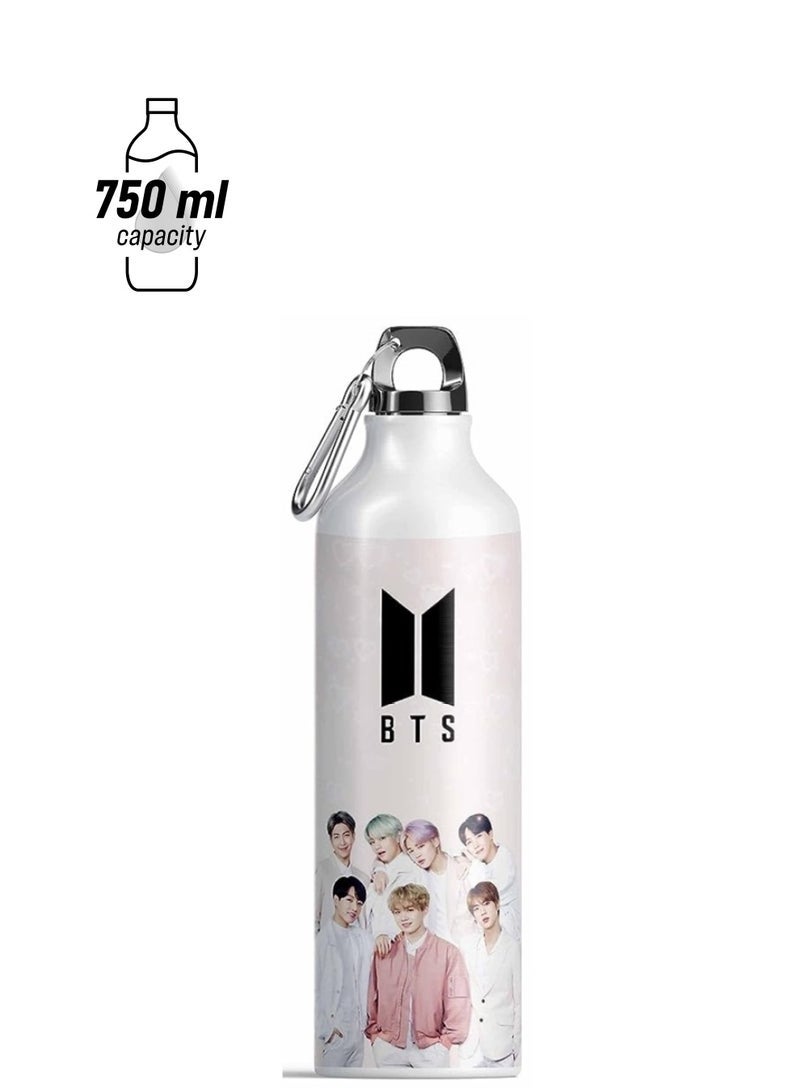 TPS BTS Aluminium Sipper Water Bottle - Image 1