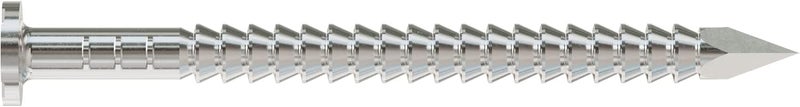 Simpson StrongTie S3SND1 Ring-Shank Wood Siding Nail, 1-1/4 Inch x 0.083 Inch 14 Gauge, Full Round Head, Diamond Point, Type 304 Stainless Steel (Pack of 120) - Image 2
