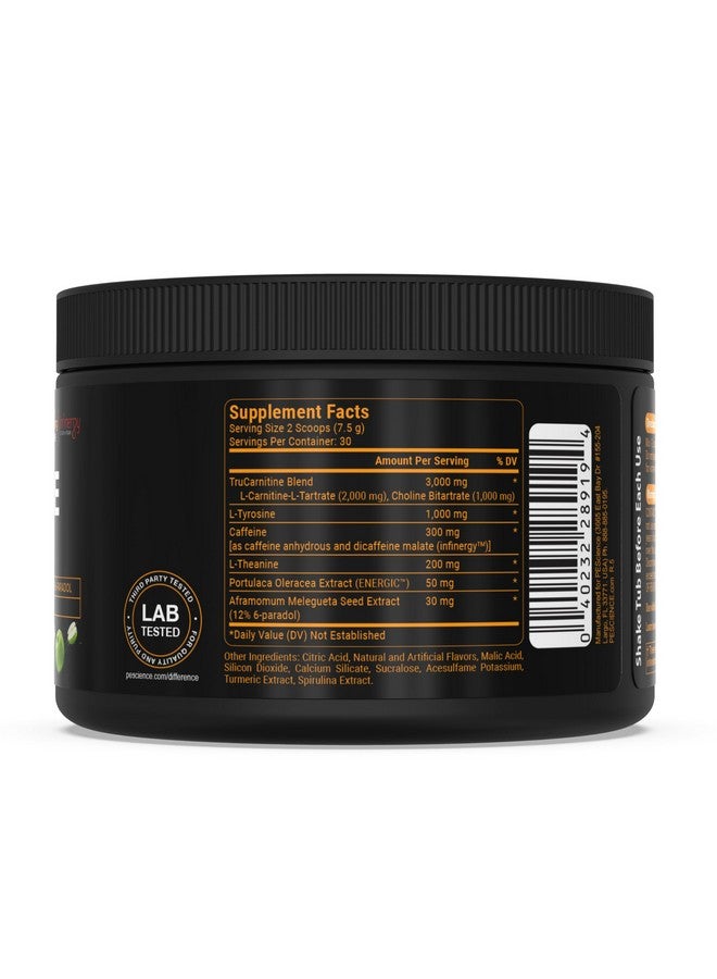 PEScience Alphamine, Sour Green Apple, 60 Scoops, Thermogenic Energy Powder with L-Carnitine - Image 5