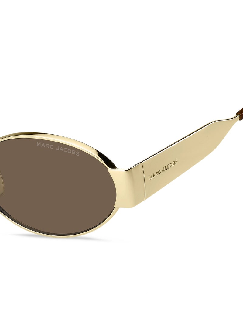 مارك جاكوبس Marc Jacobs 806/S 01Q/70 نظارة شمسية بيضاوية كاملة الحواف للنساء - مقاس العدسة 58 ملم  - Image 3