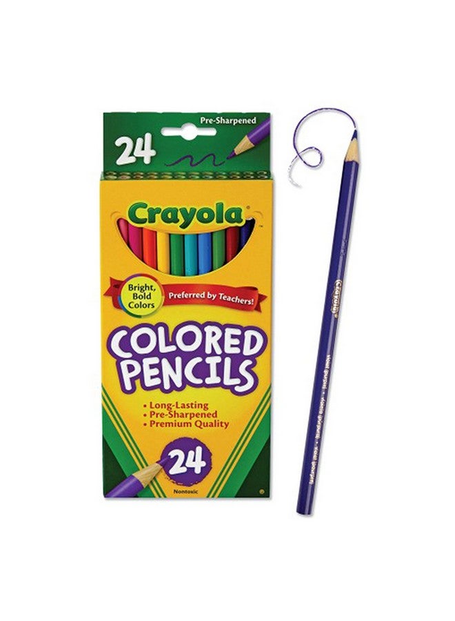 كرايولا مجموعة أقلام خشبية غير سامة بألوان زاهية  قطعة متعددة الألوان - Image 5