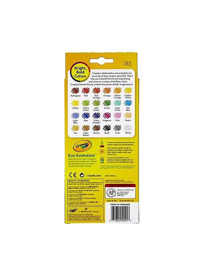 كرايولا مجموعة أقلام خشبية غير سامة بألوان زاهية  قطعة متعددة الألوان - Image 2